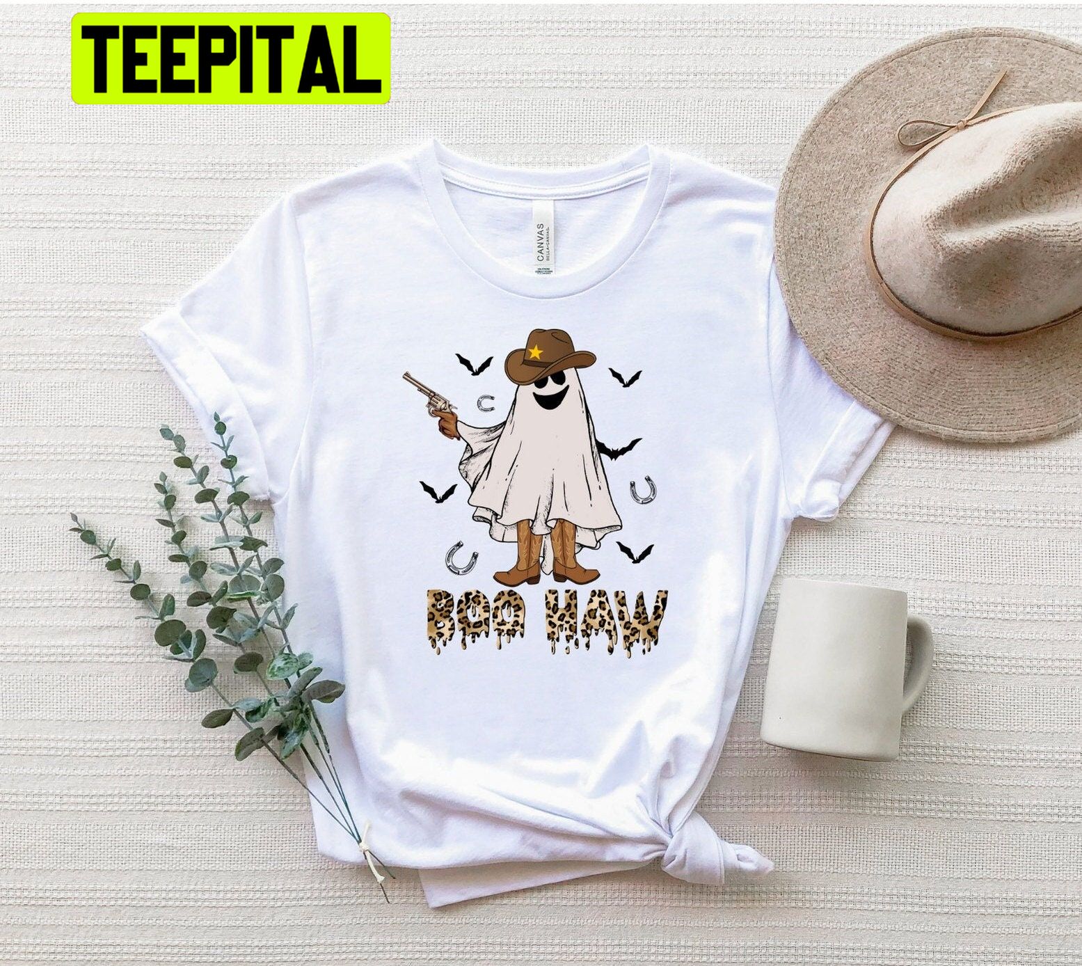 Boo Haw Western Halloween Trending Unisex Shirt Boo Haw Western Halloween Trending Unisex Shirt
