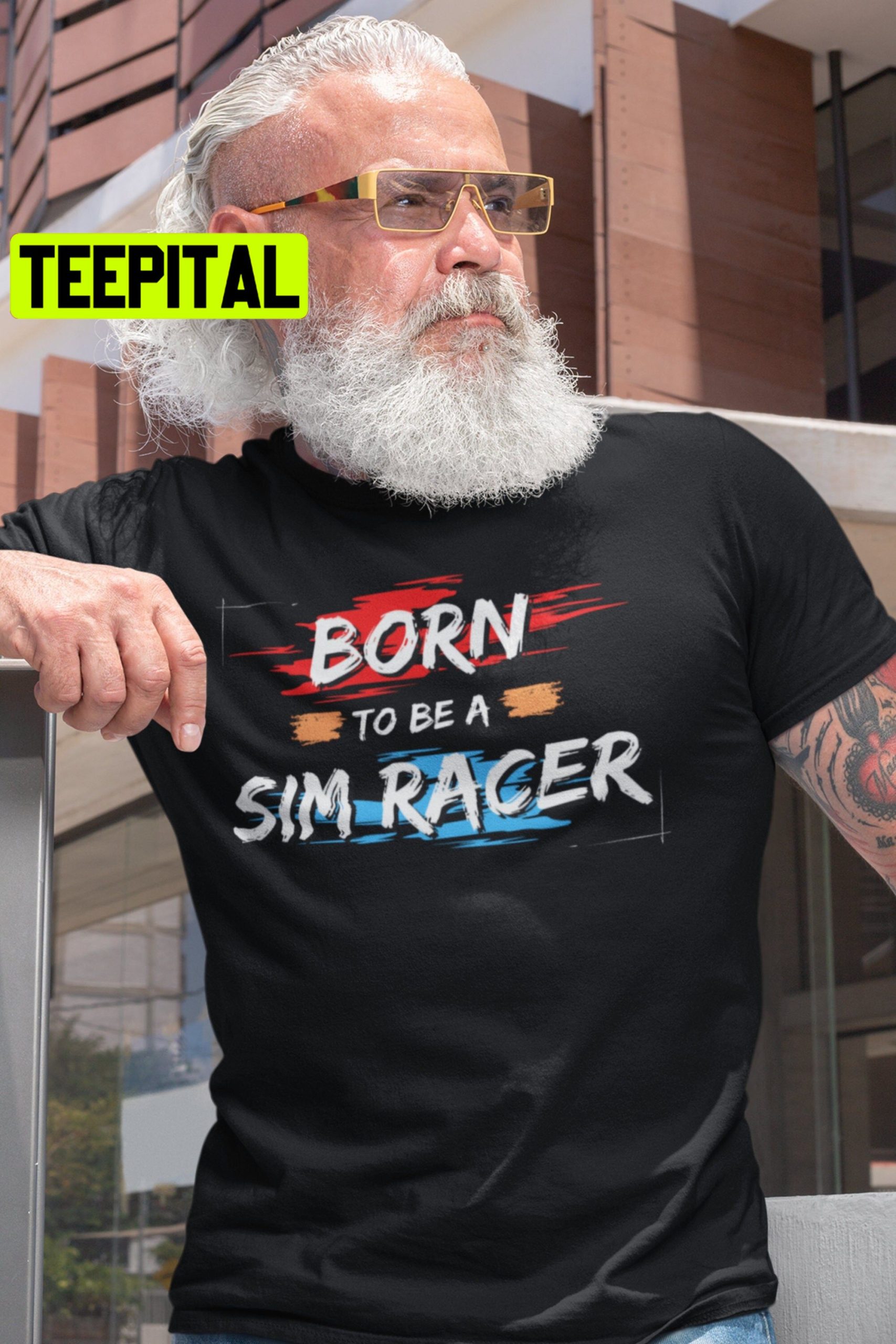 Born To Be A Sim Racer Trending Unisex T-Shirt Born To Be A Sim Racer Trending Unisex T-Shirt