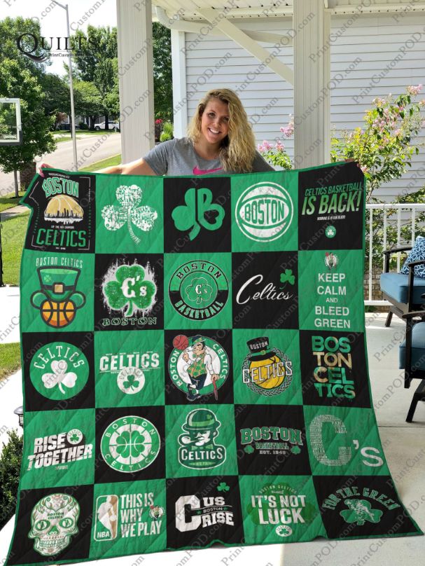 Boston Celtics Quilt Blanket Boston Celtics Quilt Blanket
