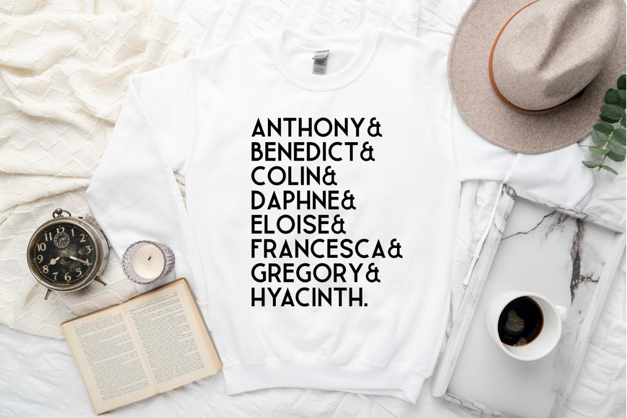 Bridgerton Siblings Sweatshirt Bridgerton Siblings Sweatshirt