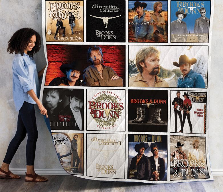 Brooks & Dunn Collection Quilt Blanket Brooks & Dunn Collection Quilt Blanket