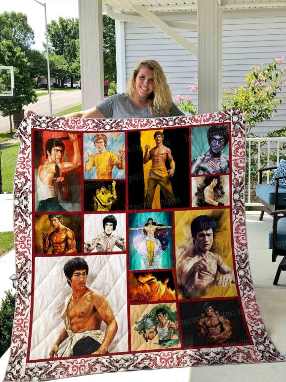 Bruce Lee Collection Quilt Blanket Bruce Lee Collection Quilt Blanket