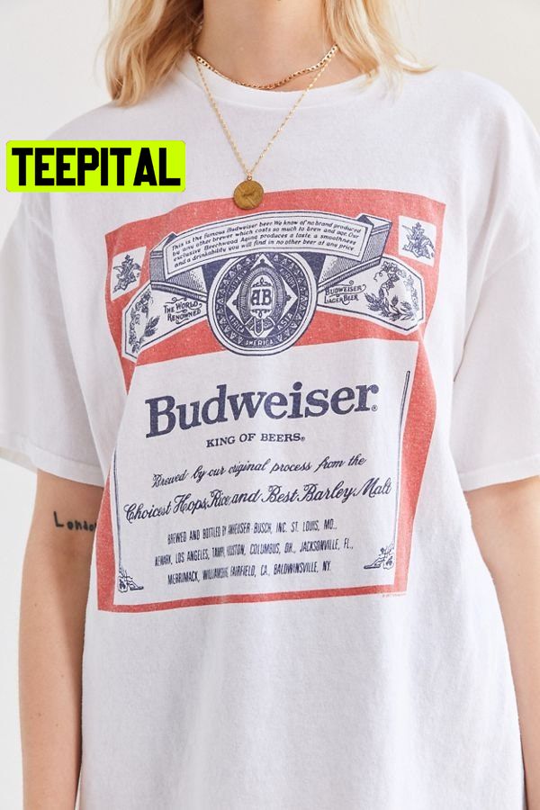 Budweiser King Of Beers Trending Unisex T-Shirt Budweiser King Of Beers Trending Unisex T-Shirt