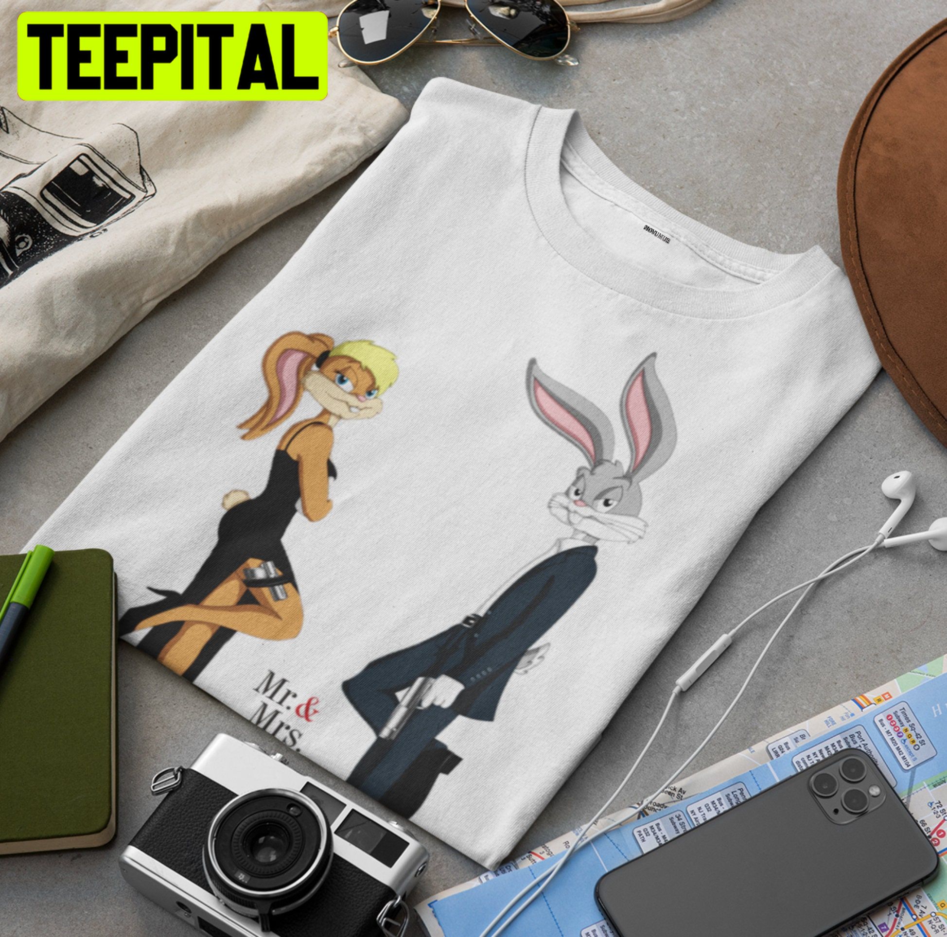 Bugs Bunny & Lola Looney Tunes Trending Unisex Shirt Bugs Bunny & Lola Looney Tunes Trending Unisex Shirt