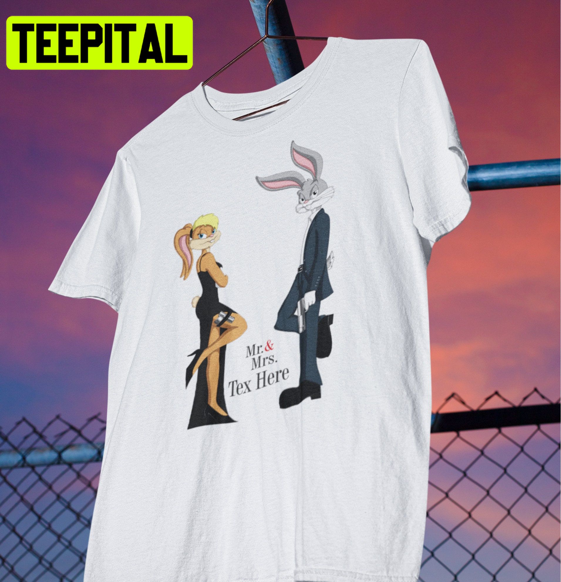 Bugs Bunny & Lola Looney Tunes Trending Unisex Shirt Bugs Bunny & Lola Looney Tunes Trending Unisex Shirt