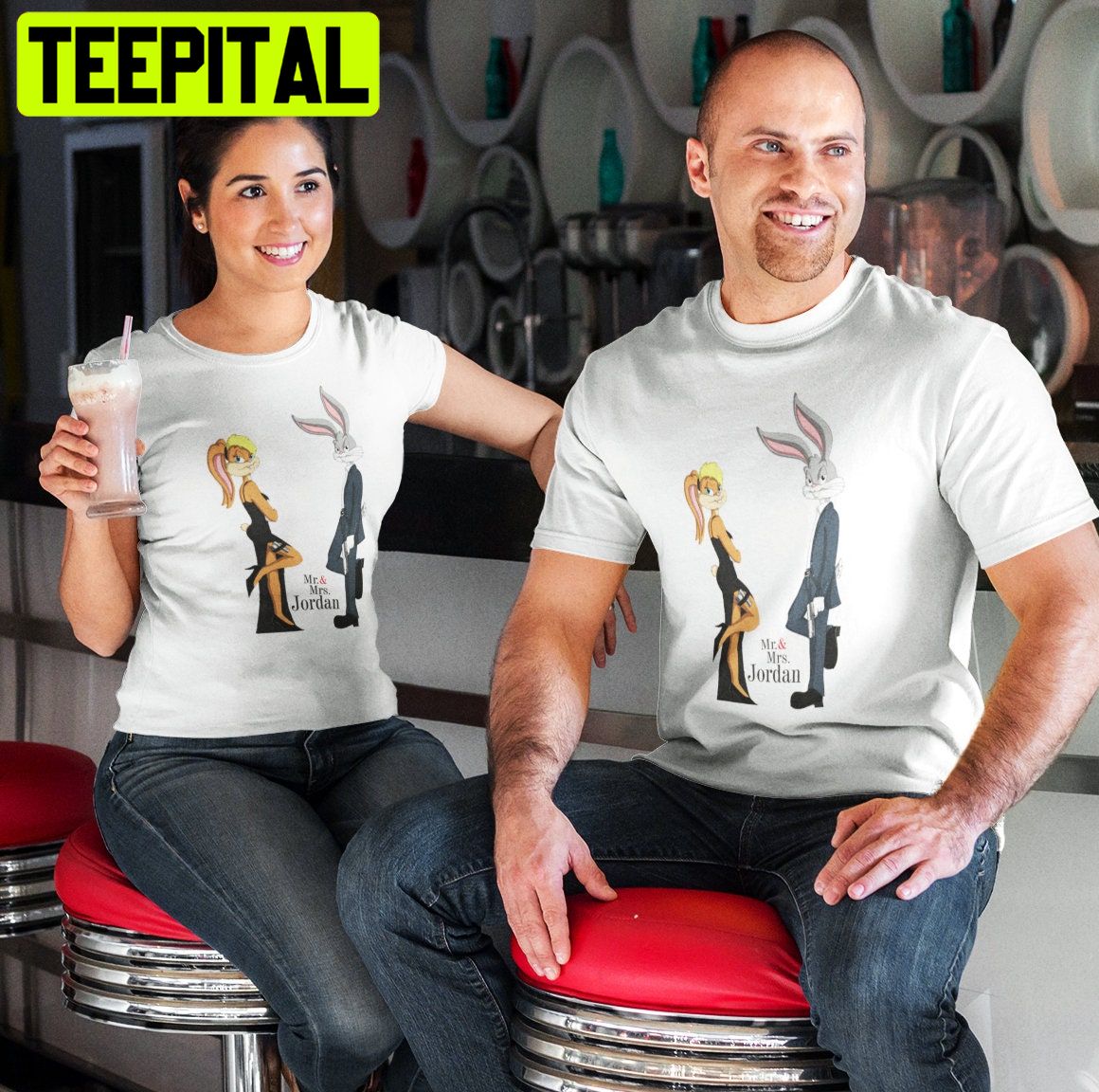 Bugs Bunny & Lola Looney Tunes Trending Unisex Shirt Bugs Bunny & Lola Looney Tunes Trending Unisex Shirt