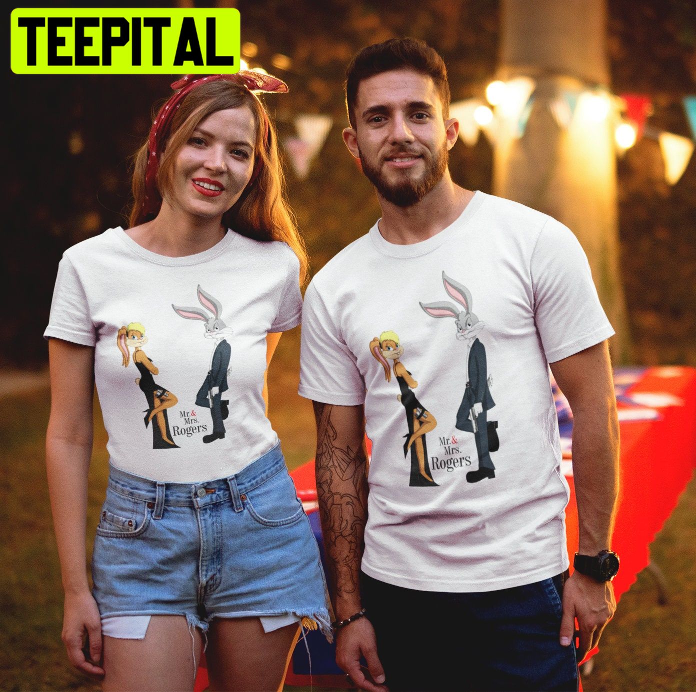 Bugs Bunny & Lola Looney Tunes Trending Unisex Shirt Bugs Bunny & Lola Looney Tunes Trending Unisex Shirt