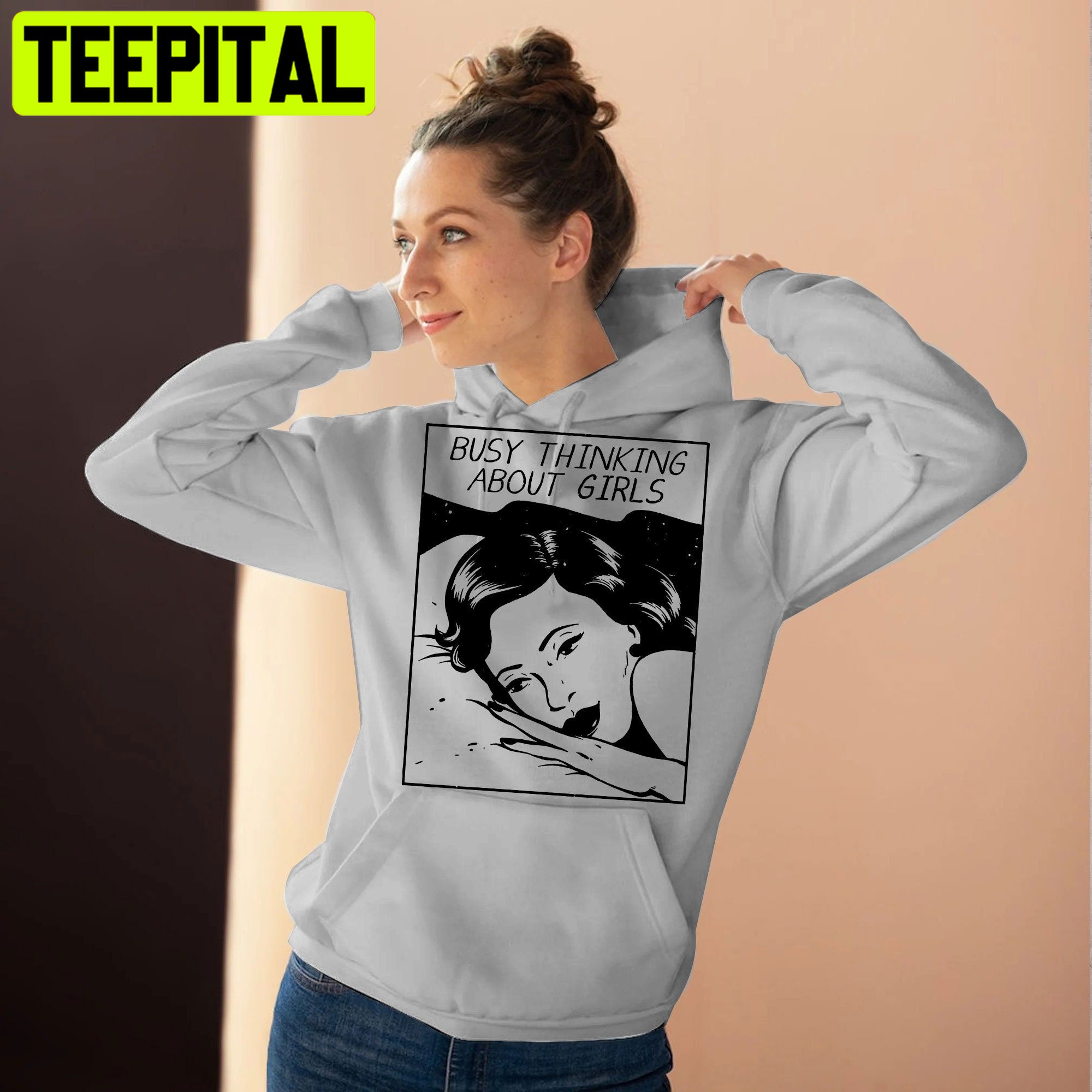 Busy Thinking About Girls Vintage Unisex Shirt Busy Thinking About Girls Vintage Unisex Shirt