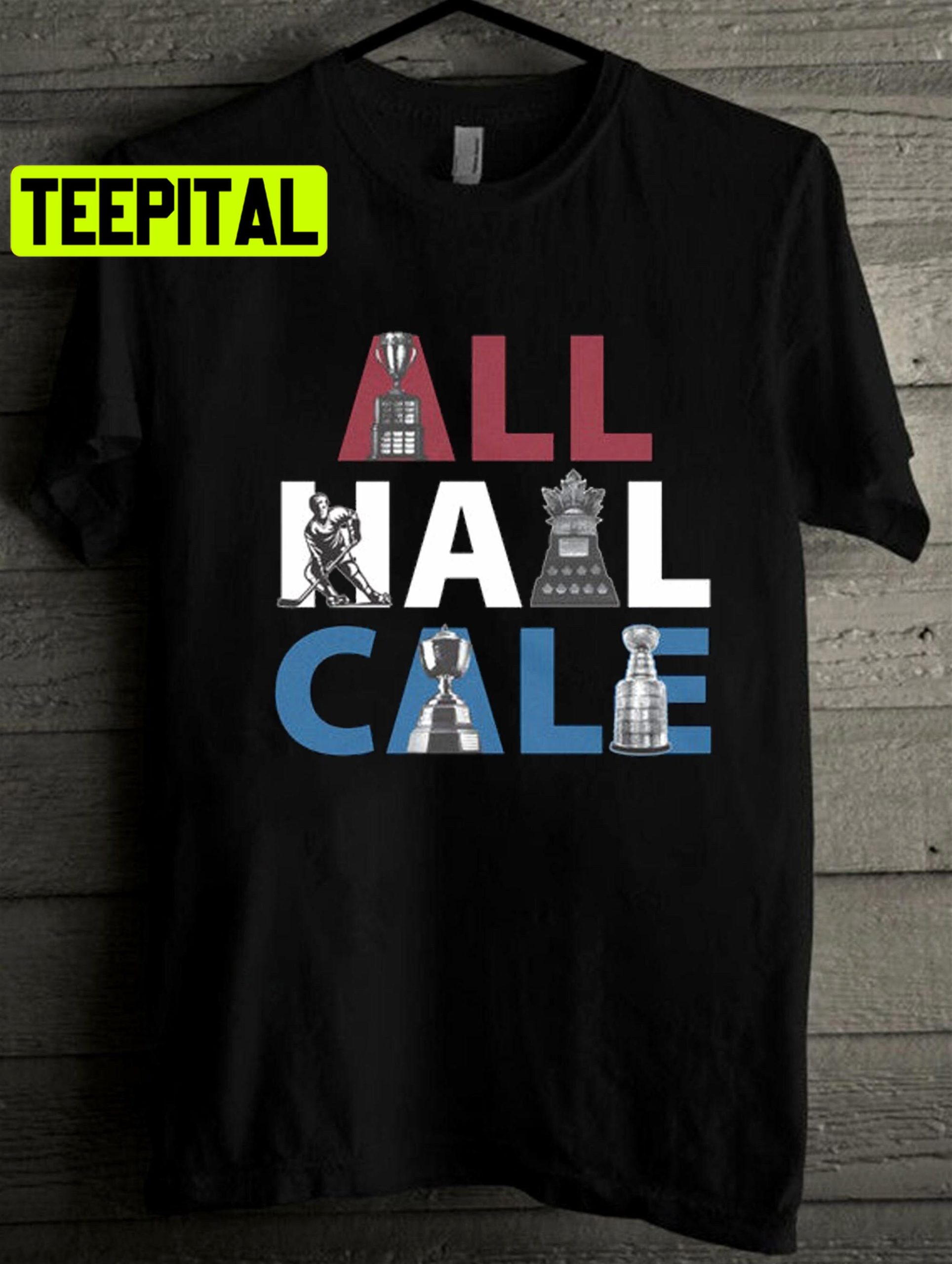 Cale Makar All Hail Cale Colorado Trophies Avalanche Stanley Cup Champions 2022 Unisex T-Shirt Cale Makar All Hail Cale Colorado Trophies Avalanche Stanley Cup Champions 2022 Unisex T-Shirt