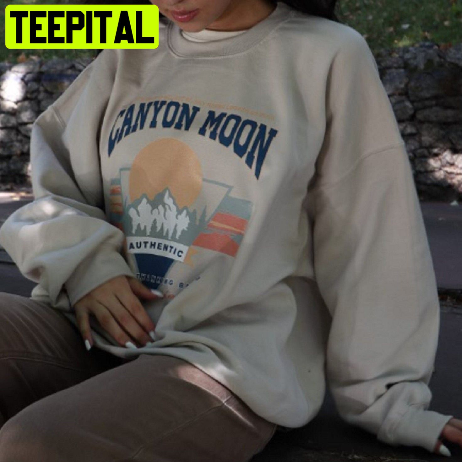 Canyon Moon Vintage Unisex Sweatshirt Canyon Moon Vintage Unisex Sweatshirt