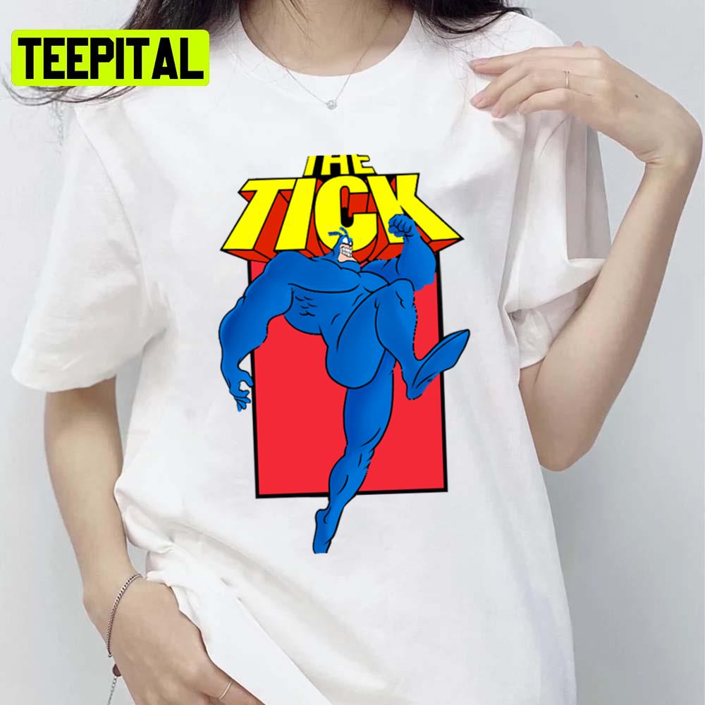 Cartoon The Tick The Funny Guy Unisex T-Shirt Cartoon The Tick The Funny Guy Unisex T-Shirt