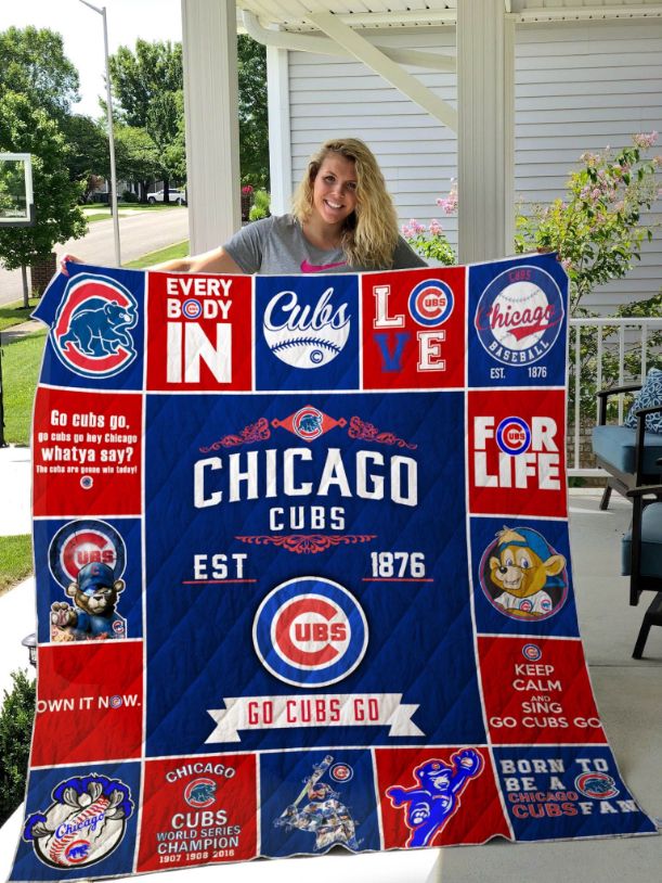 Chicago Cubs All Season Plus Size Quilt Blanket Chicago Cubs All Season Plus Size Quilt Blanket