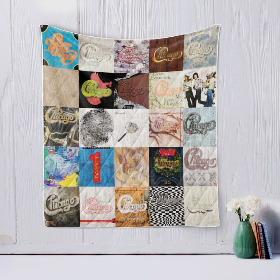 Chicago Quilt Blanket Chicago Quilt Blanket