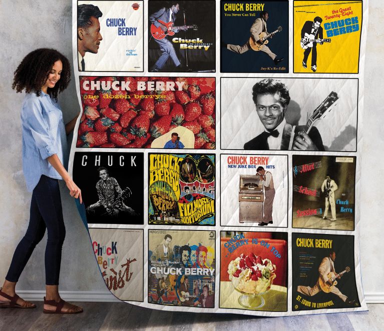 Chuck Berry Collection Quilt Blanket Chuck Berry Collection Quilt Blanket