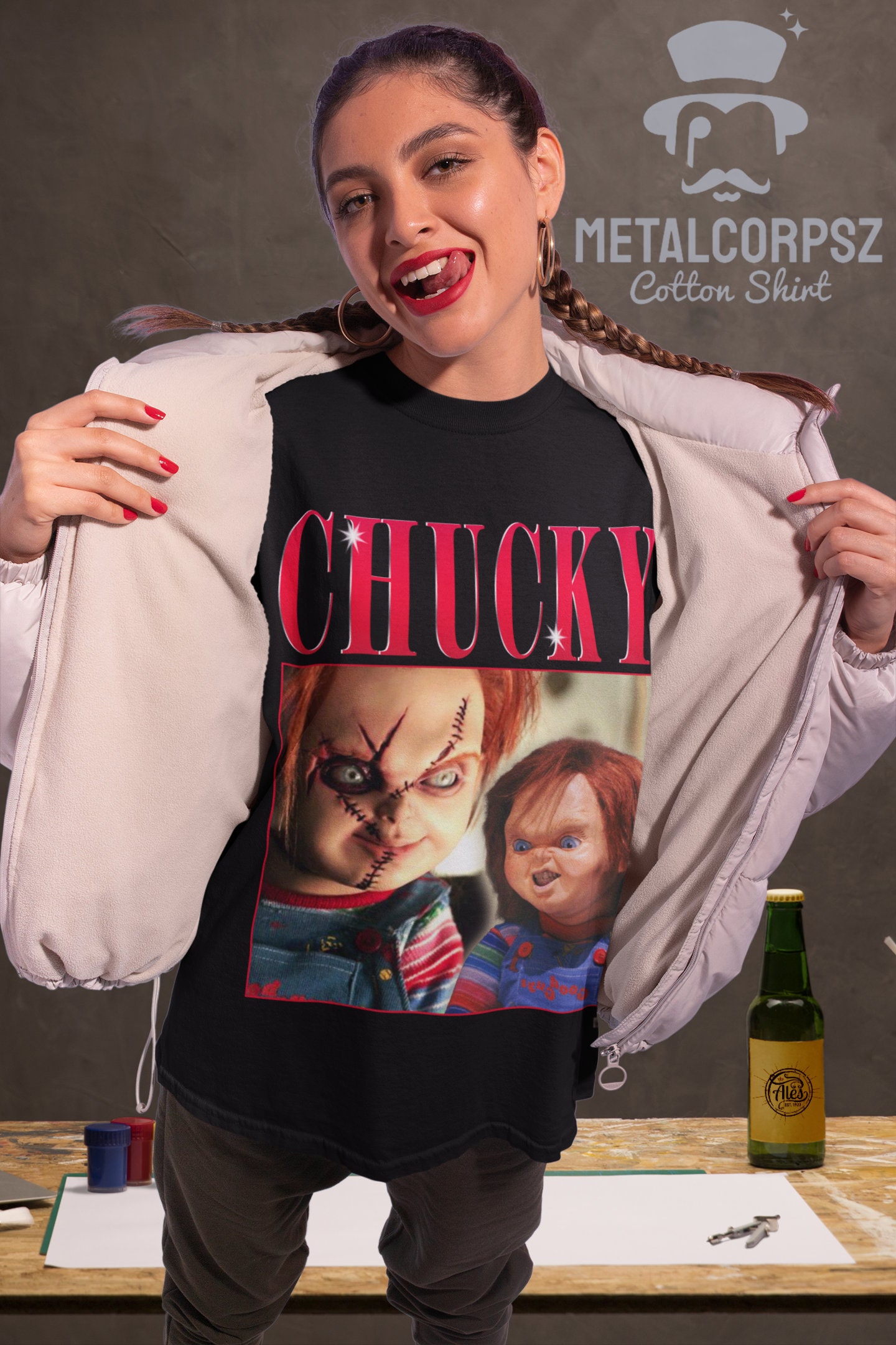 Chucky Chucky Horror Movie Inspired 90 Chucky Chucky Unisex T-Shirt Chucky Chucky Horror Movie Inspired 90 Chucky Chucky Unisex T-Shirt