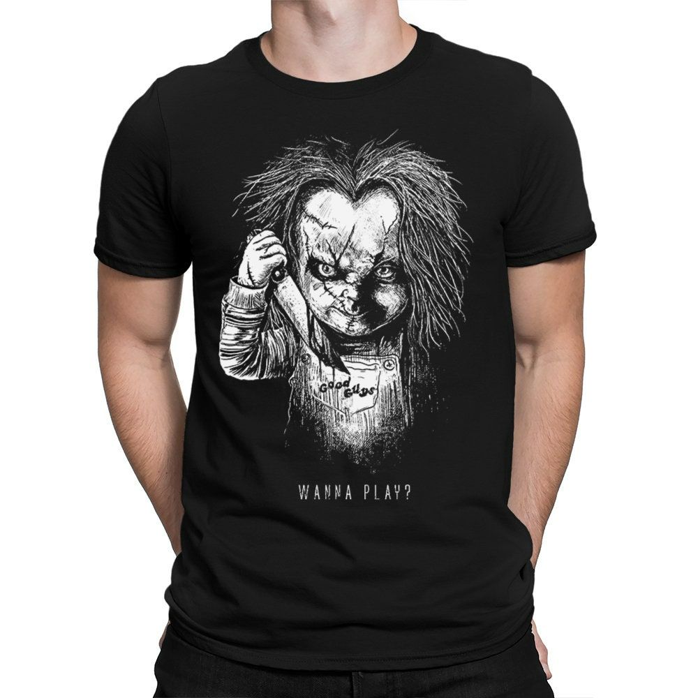 Chucky Wanna Play T-Shirt Chucky Wanna Play T-Shirt