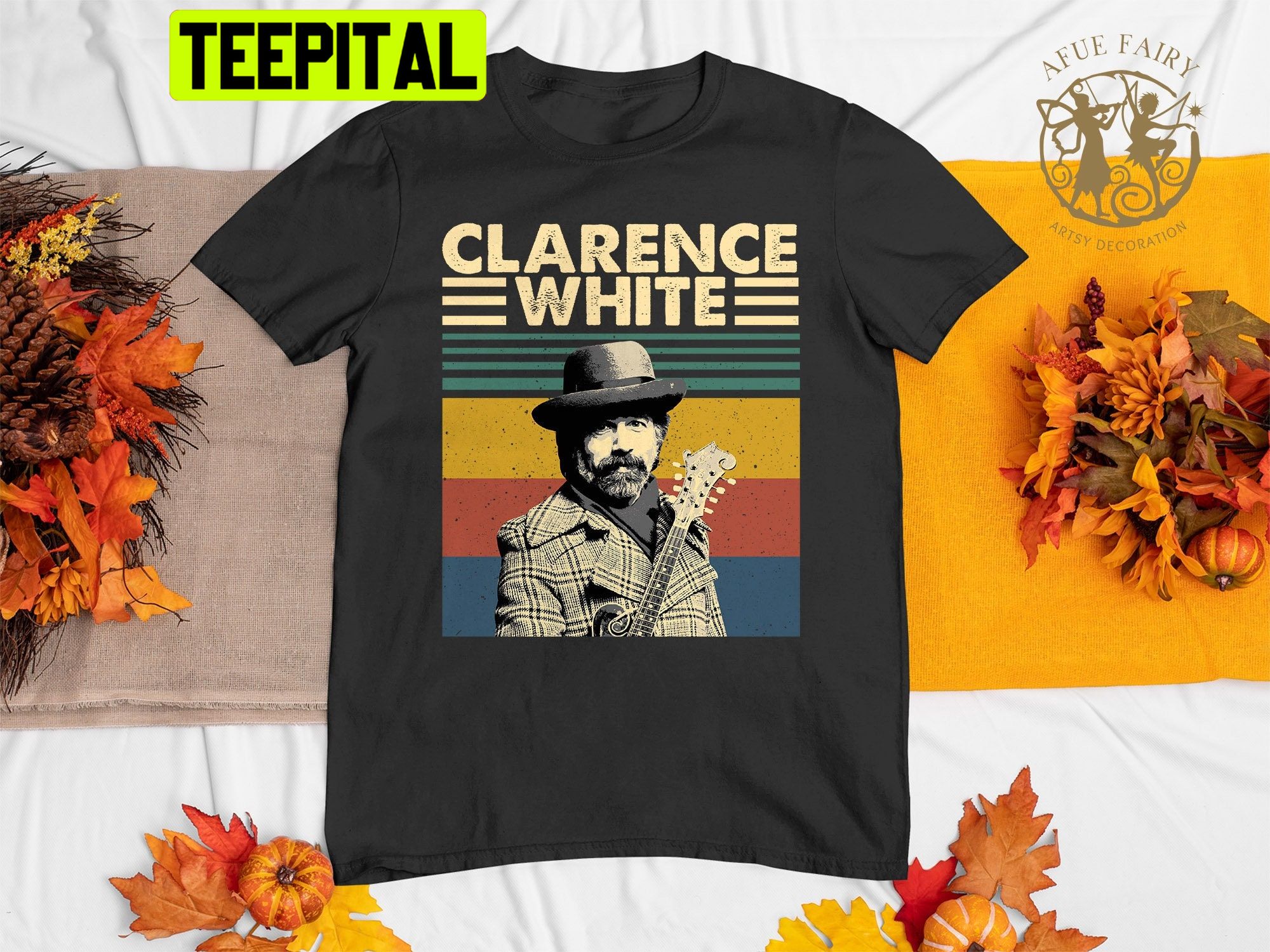 Clarence White Retro Vintage Trending Unisex Shirt Clarence White Retro Vintage Trending Unisex Shirt