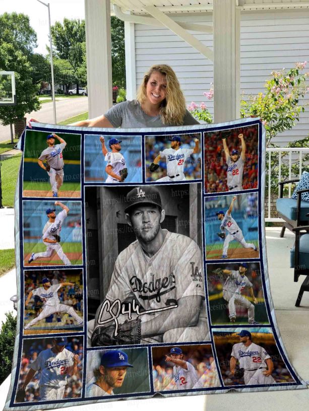 Clayton Kershaw Collection Quilt Blanket Clayton Kershaw Collection Quilt Blanket