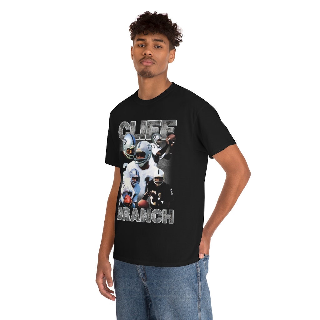 Cliff Branch Hall Of Fame Oakland Raiders Simple Retro Bootleg Design Unisex T-Shirt Cliff Branch Hall Of Fame Oakland Raiders Simple Retro Bootleg Design Unisex T-Shirt