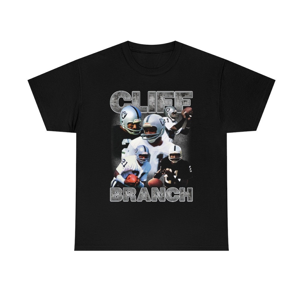 Cliff Branch Hall Of Fame Oakland Raiders Simple Retro Bootleg Design Unisex T-Shirt Cliff Branch Hall Of Fame Oakland Raiders Simple Retro Bootleg Design Unisex T-Shirt