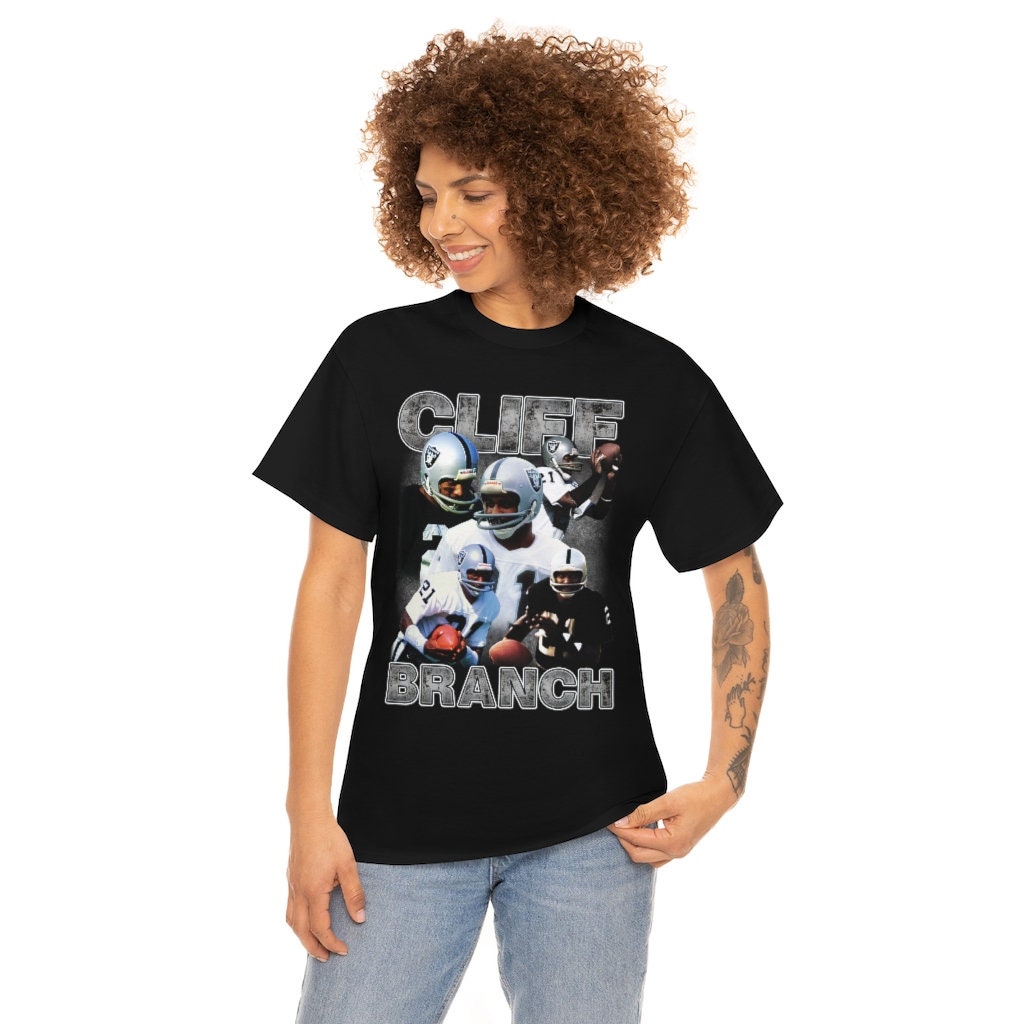 Cliff Branch Hall Of Fame Oakland Raiders Simple Retro Bootleg Design Unisex T-Shirt Cliff Branch Hall Of Fame Oakland Raiders Simple Retro Bootleg Design Unisex T-Shirt