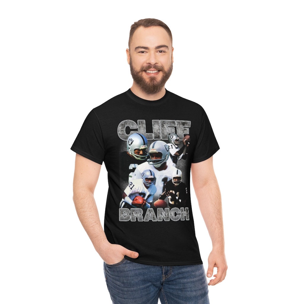 Cliff Branch Hall Of Fame Oakland Raiders Simple Retro Bootleg Design Unisex T-Shirt Cliff Branch Hall Of Fame Oakland Raiders Simple Retro Bootleg Design Unisex T-Shirt