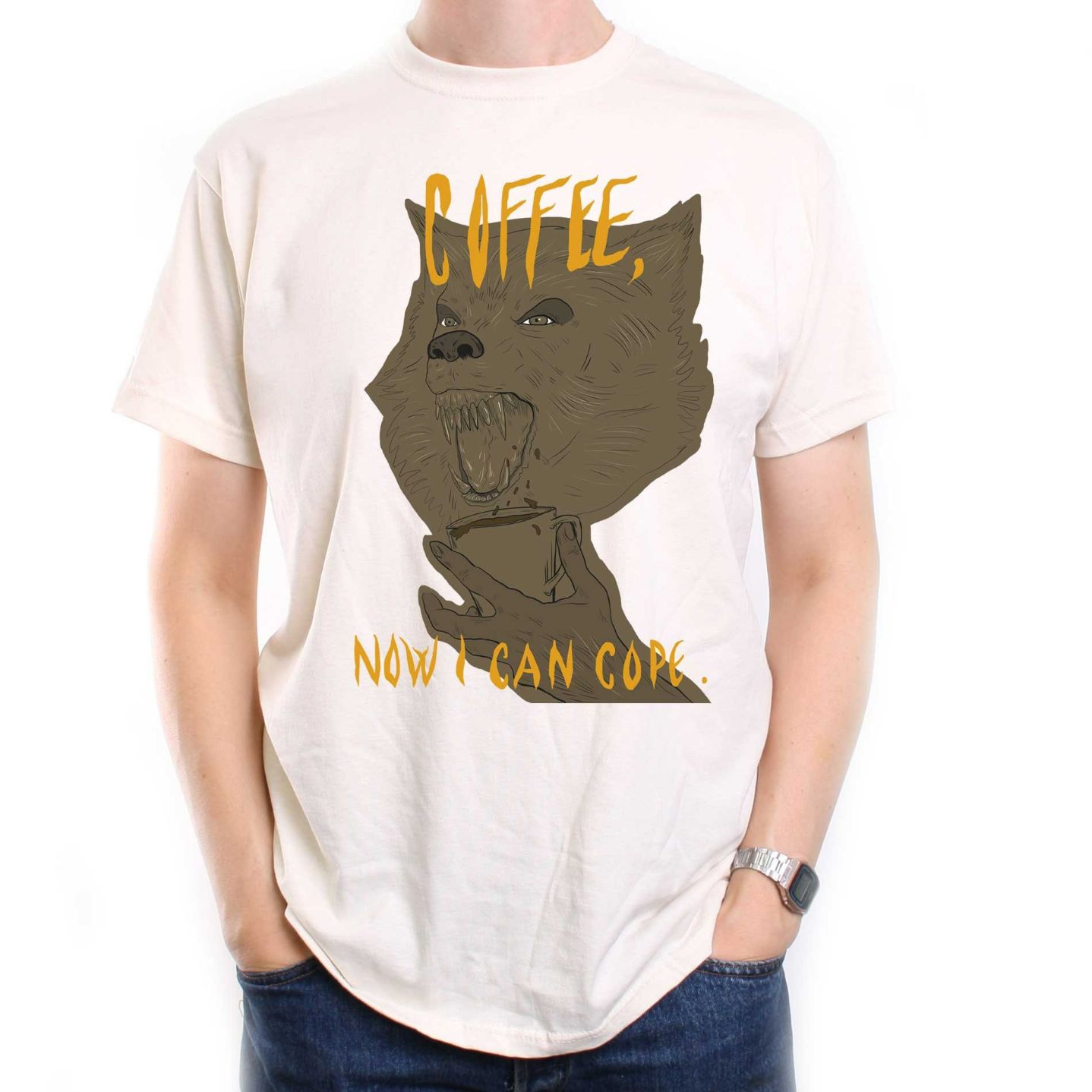Coffee Now I Can Cope Unisex T-Shirt Coffee Now I Can Cope Unisex T-Shirt