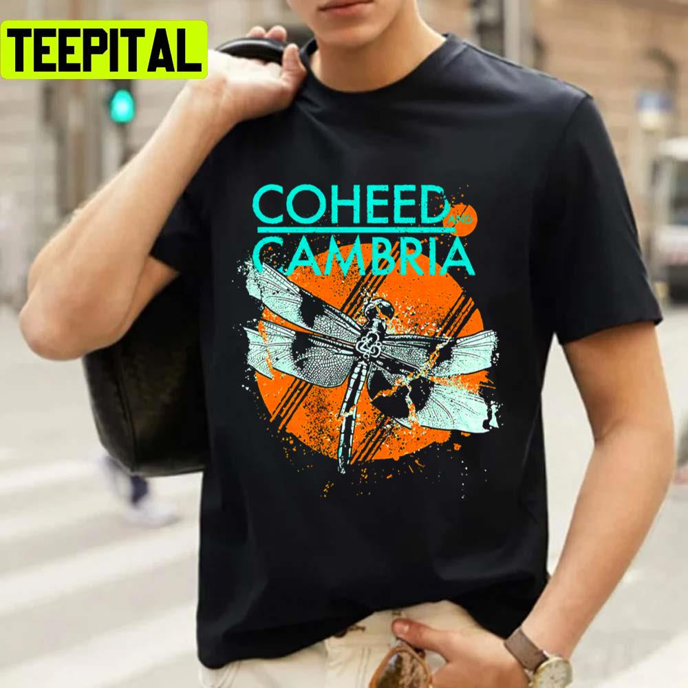 Coheed And Cambria Dragonfly Unisex T-Shirt Coheed And Cambria Dragonfly Unisex T-Shirt