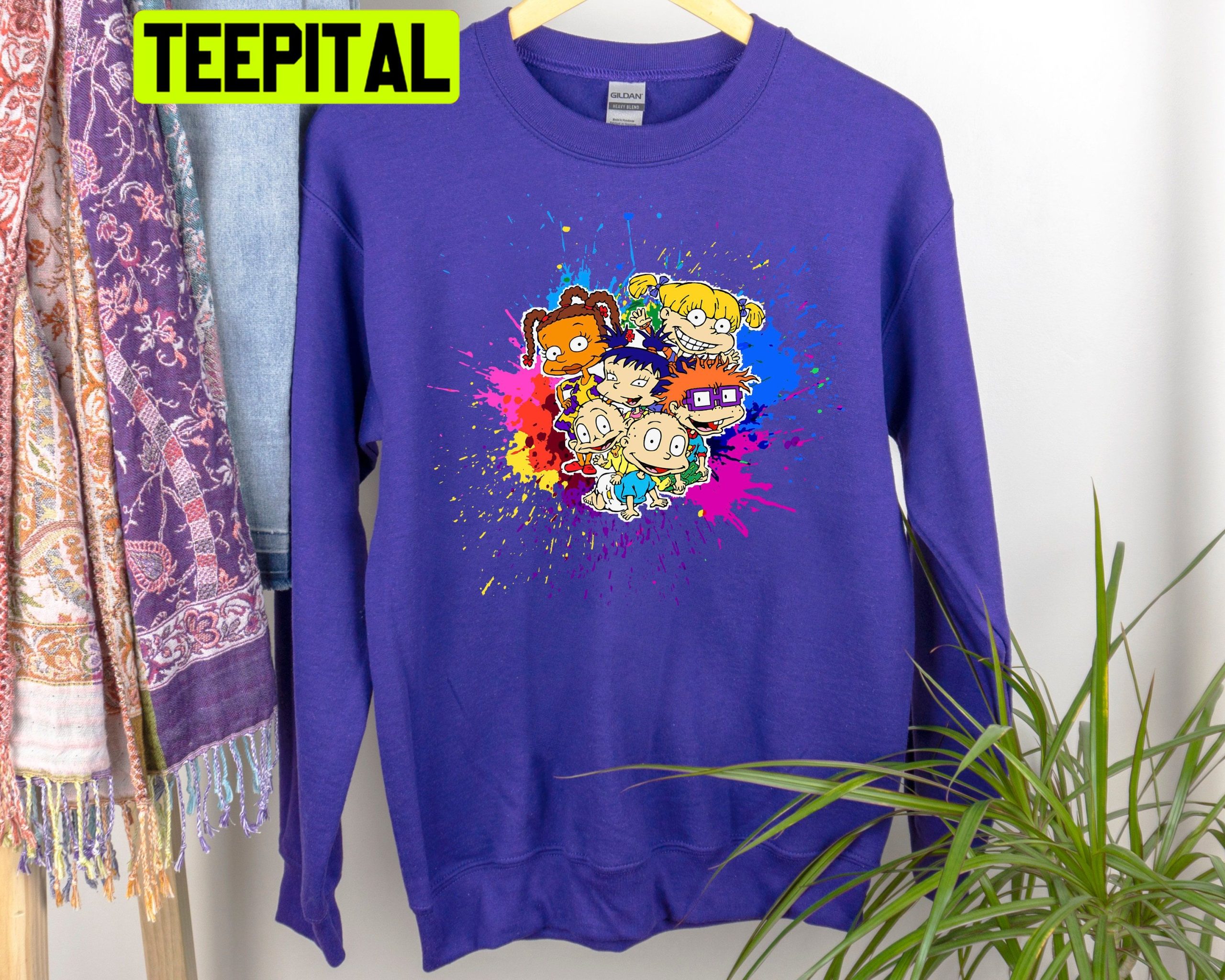 Colorful Rugrats Trending Unisex Shirt Colorful Rugrats Trending Unisex Shirt