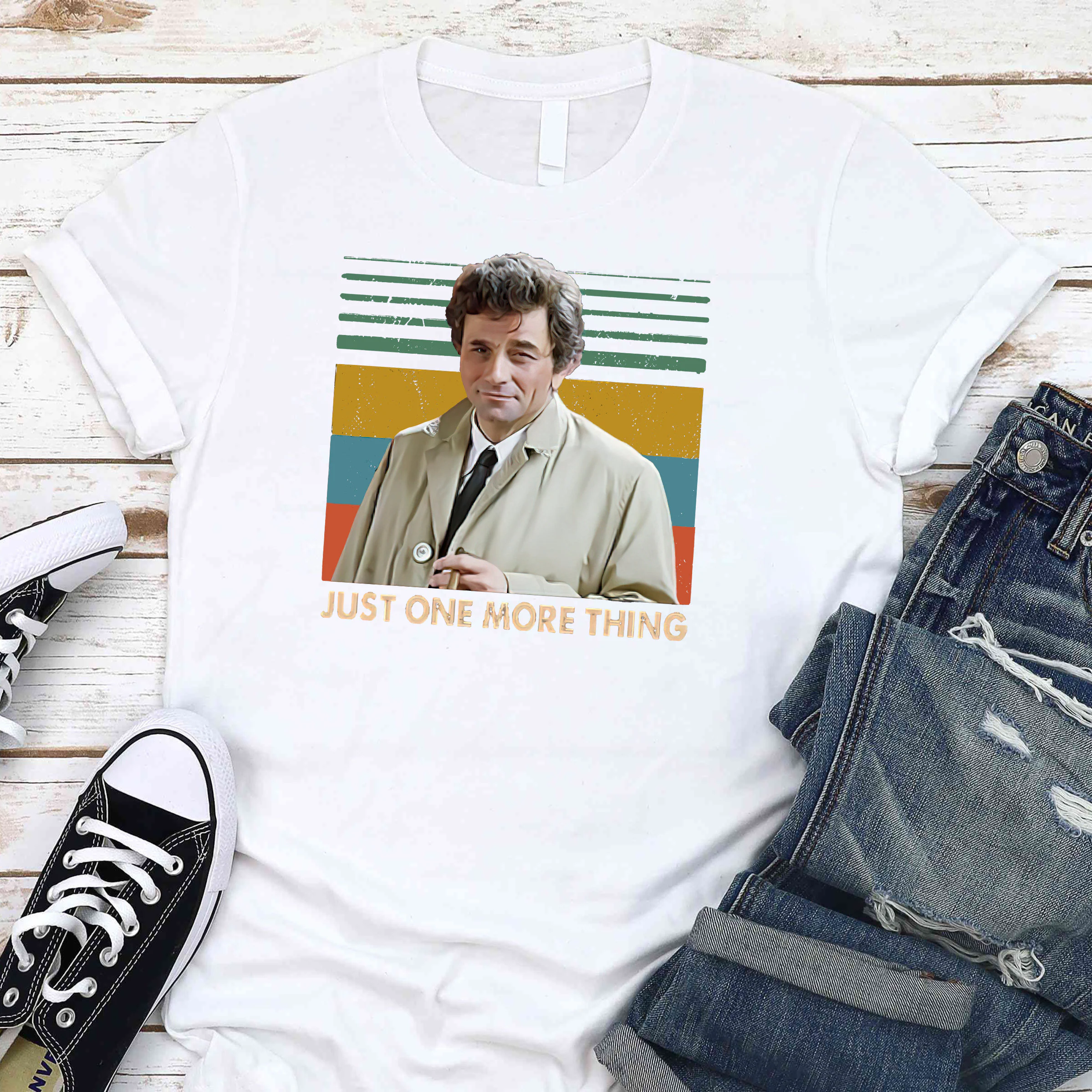 Columbo Just One More Thing Vintage Unisex T-Shirt Columbo Just One More Thing Vintage Unisex T-Shirt