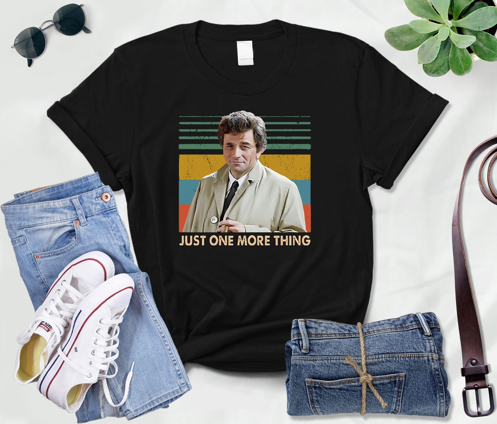 Columbo Just One More Thing Vintage Unisex T-Shirt Columbo Just One More Thing Vintage Unisex T-Shirt