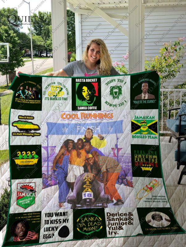 Cool Runnings T-Shirt Quilt Blanket Cool Runnings T-Shirt Quilt Blanket