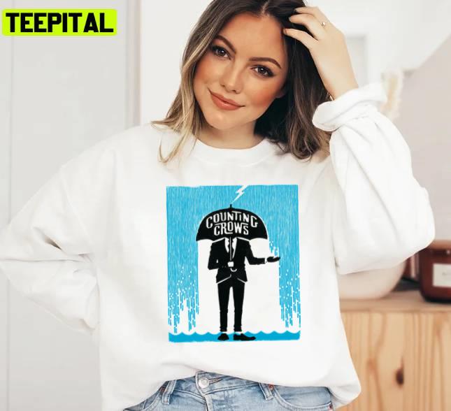 Counting Crow Under The Rain Unisex Sweatshirt Counting Crow Under The Rain Unisex Sweatshirt