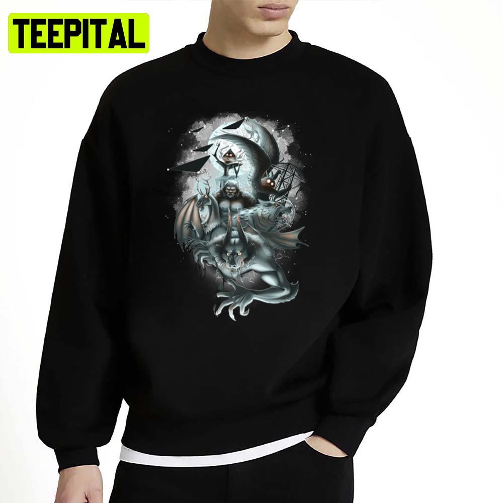 Cryptid Squad Halloween Unisex Sweatshirt Cryptid Squad Halloween Unisex Sweatshirt