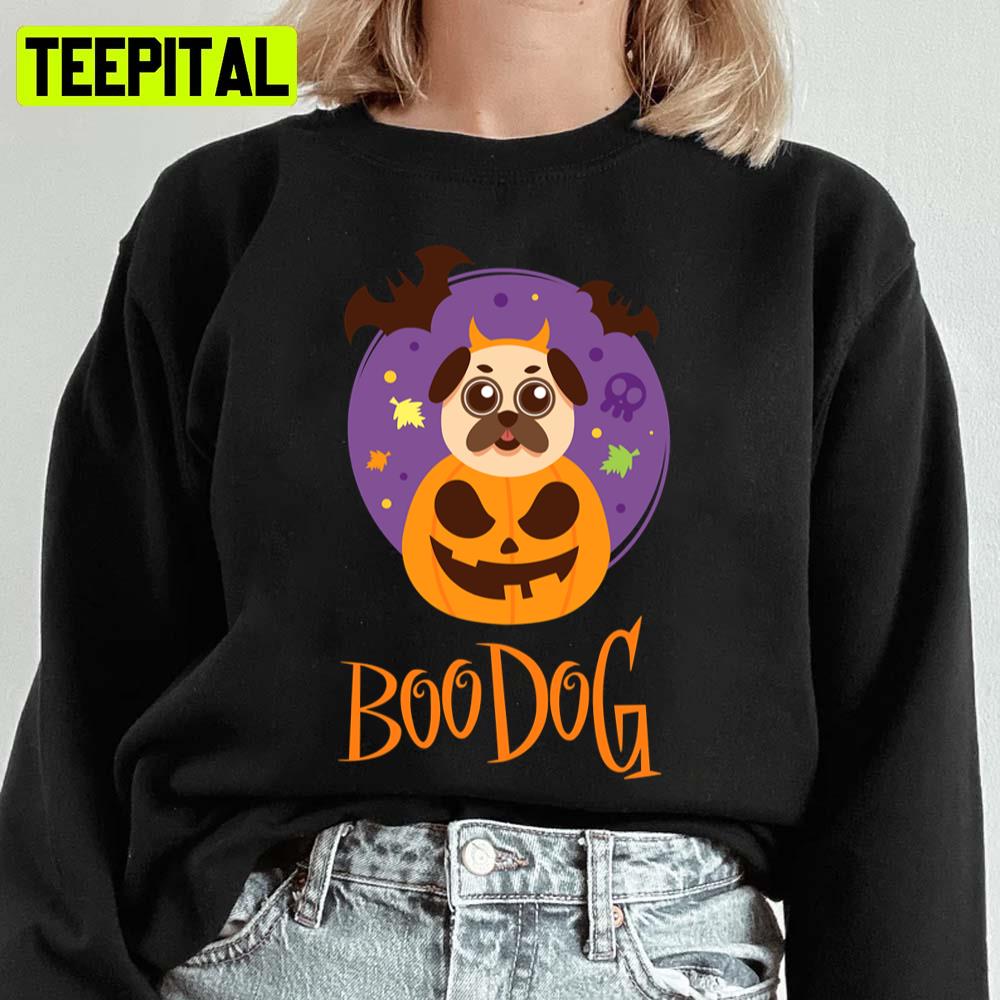 Cute Dog Boo Dog Meme Halloween Spooky Night Unisex Sweatshirt Cute Dog Boo Dog Meme Halloween Spooky Night Unisex Sweatshirt