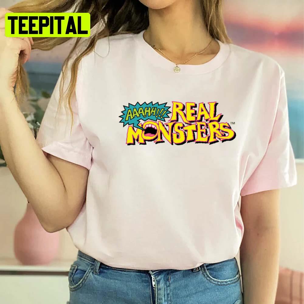 Cute Logo Design Ahh Real Monsters Unisex T-Shirt Cute Logo Design Ahh Real Monsters Unisex T-Shirt