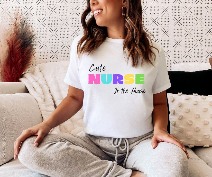 Cute Nurse In The House T-Shirt Cute Nurse In The House T-Shirt