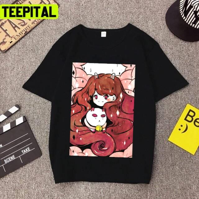Cute Pink Design Bee And Puppycat Unisex T-Shirt Cute Pink Design Bee And Puppycat Unisex T-Shirt