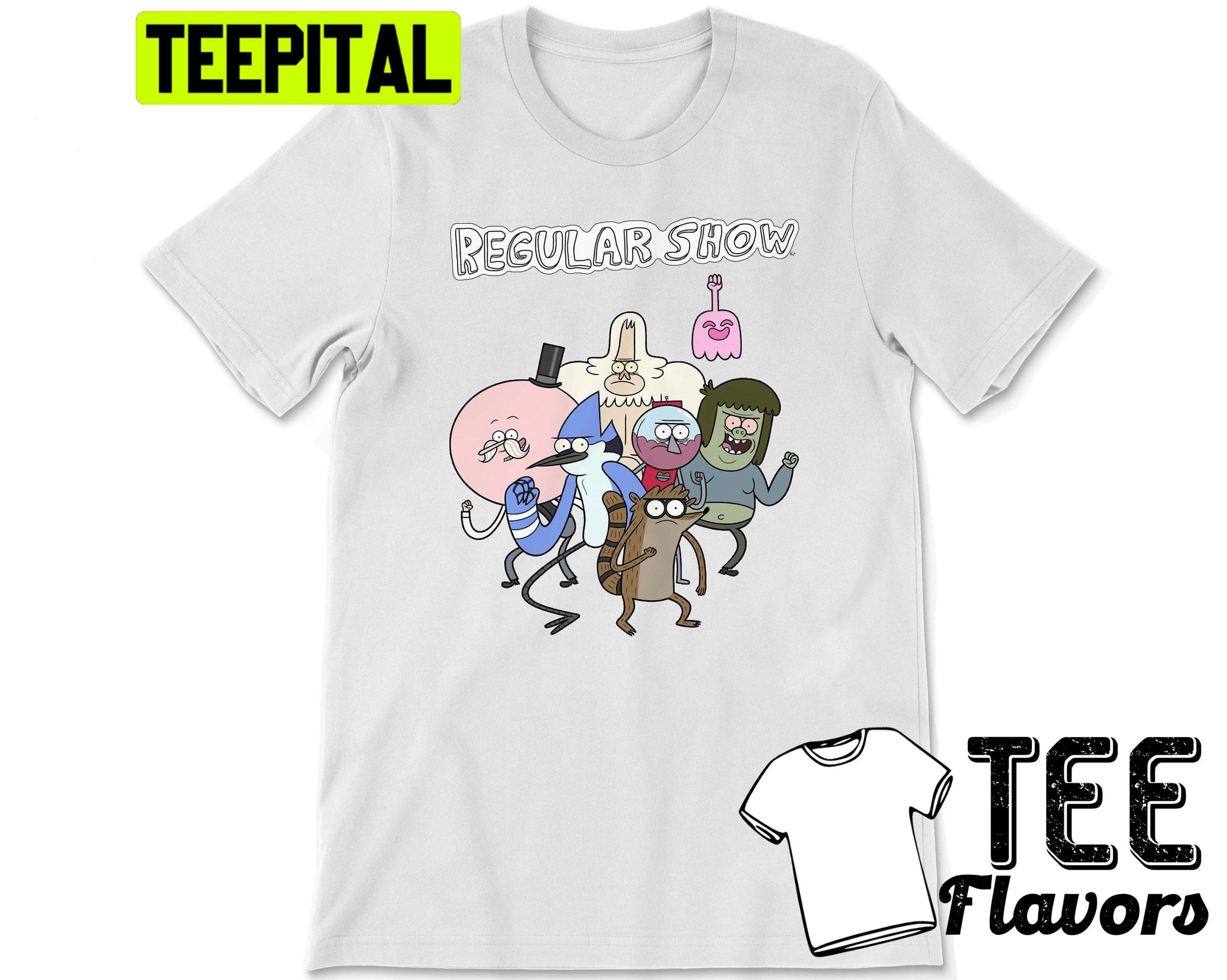 Cute Regular Show Cartoon Network Trending Unisex Shirt Cute Regular Show Cartoon Network Trending Unisex Shirt