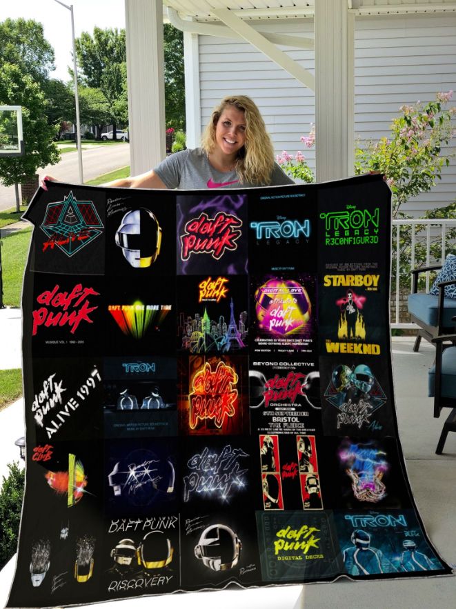 Daft Punk 0683 Quilt Blanket Daft Punk 0683 Quilt Blanket