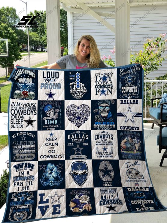 Dallas Cowboys Combine Quilt Blanket Dallas Cowboys Combine Quilt Blanket