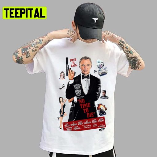 Daniel Craig Is Back Trending Design Unisex T-Shirt