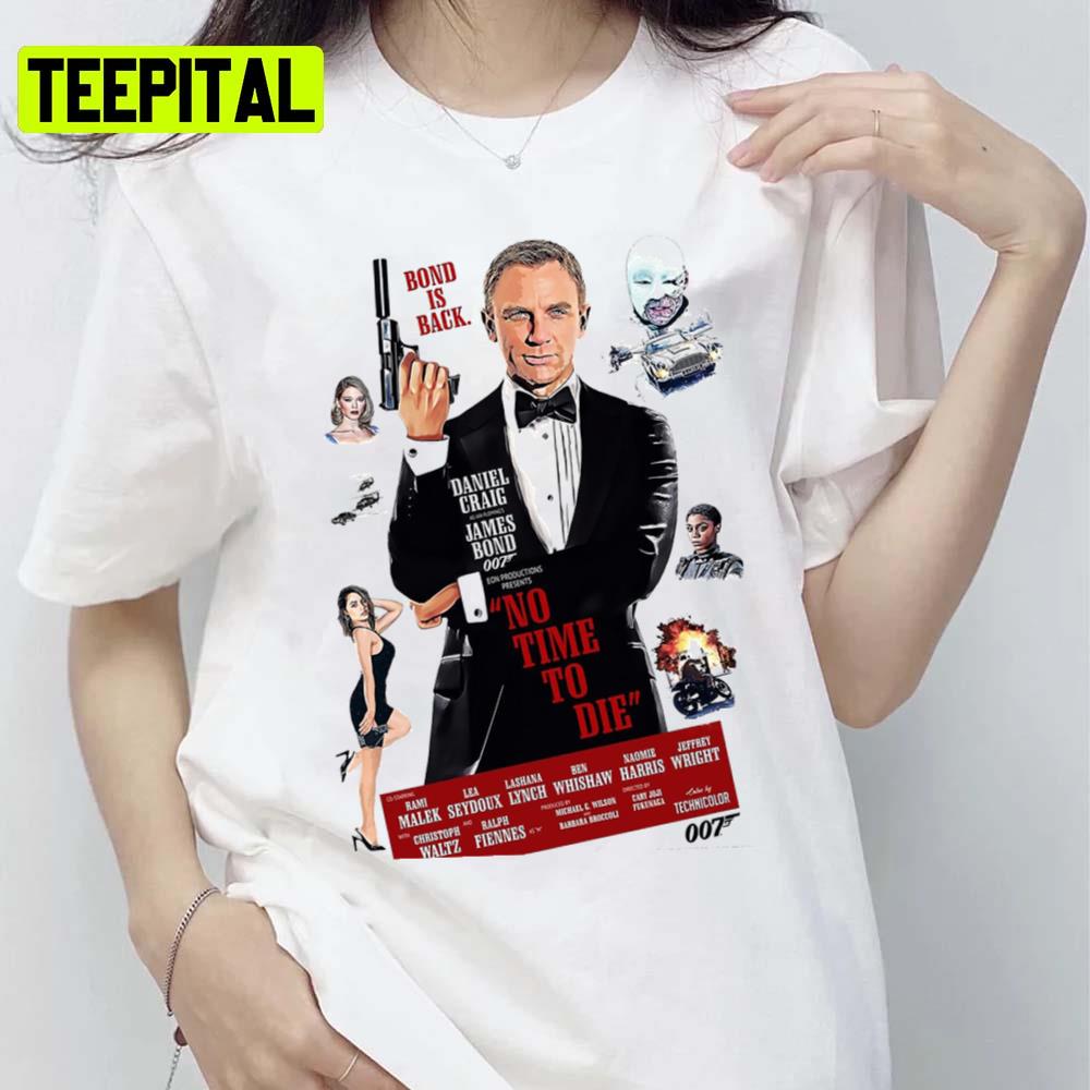 Daniel Craig Is Back Trending Design Unisex T-Shirt Daniel Craig Is Back Trending Design Unisex T-Shirt