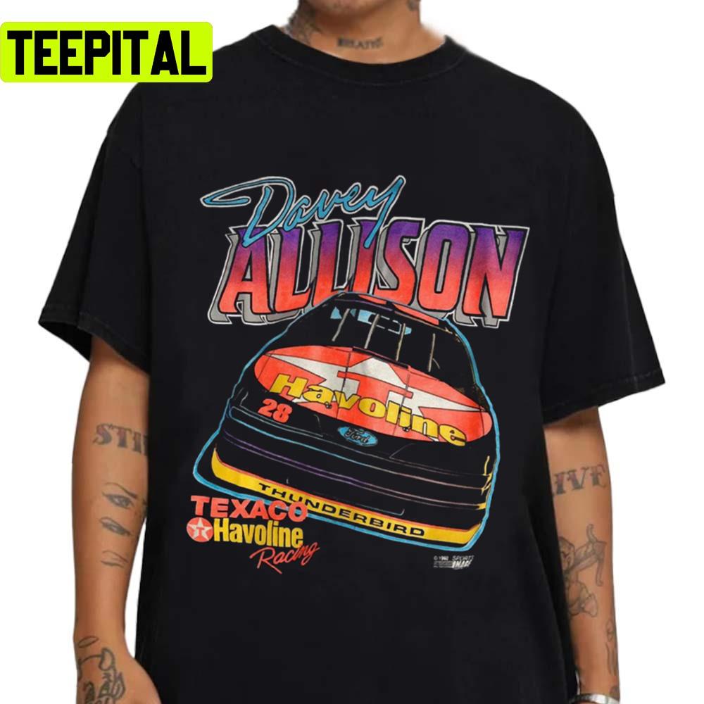 Davey Allison Retro Nascar Car Racing Unisex T-Shirt Davey Allison Retro Nascar Car Racing Unisex T-Shirt