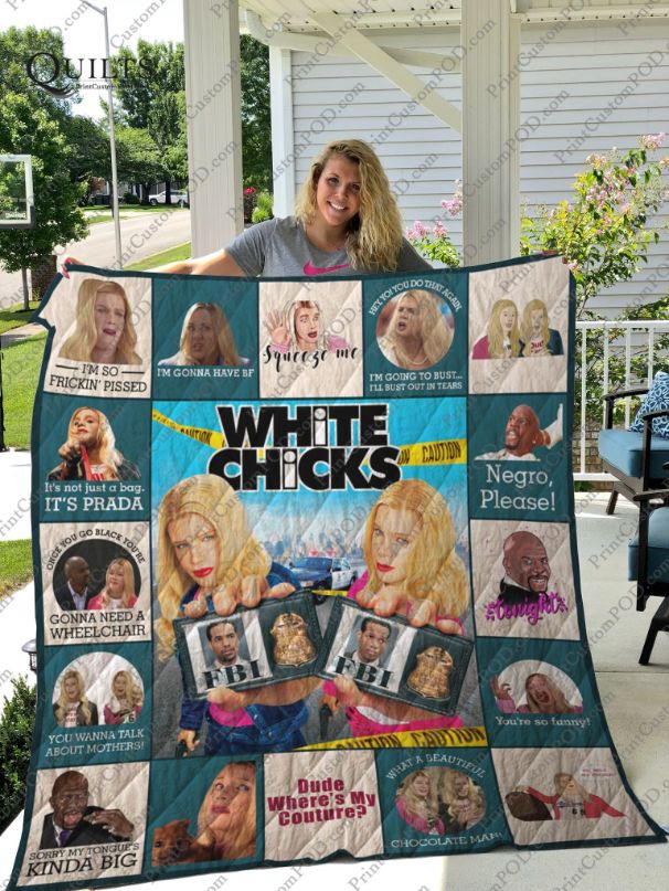 Dd White Chicks Quilt Blanket Dd White Chicks Quilt Blanket