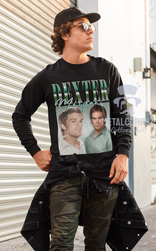 Dexter Morgan 90s Retro Portrait Design Unisex T-Shirt