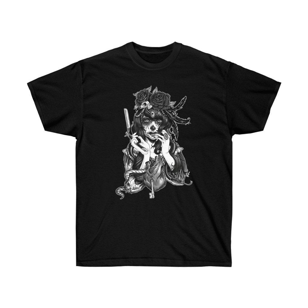 Dia de los Muertos - Sugar Skull Classic T-Shirt Dia de los Muertos - Sugar Skull Classic T-Shirt