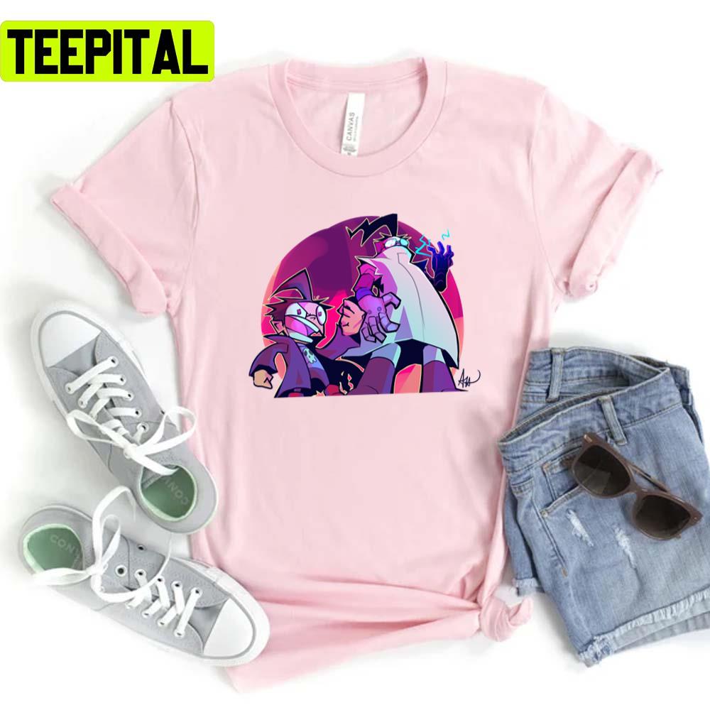 Dib And Professor Membrane Invader Zim Unisex T-Shirt Dib And Professor Membrane Invader Zim Unisex T-Shirt