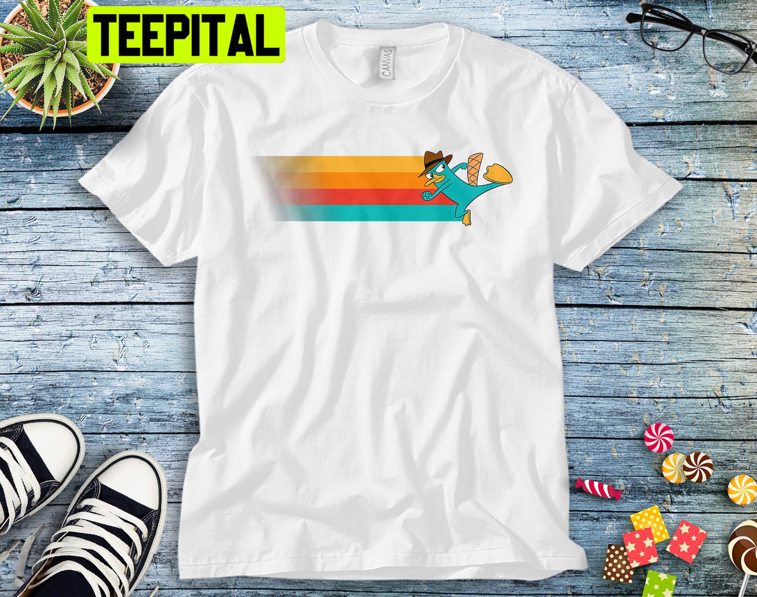 Disney Phineas And Ferb Perry The Platypus Trending Unisex Shirt Disney Phineas And Ferb Perry The Platypus Trending Unisex Shirt