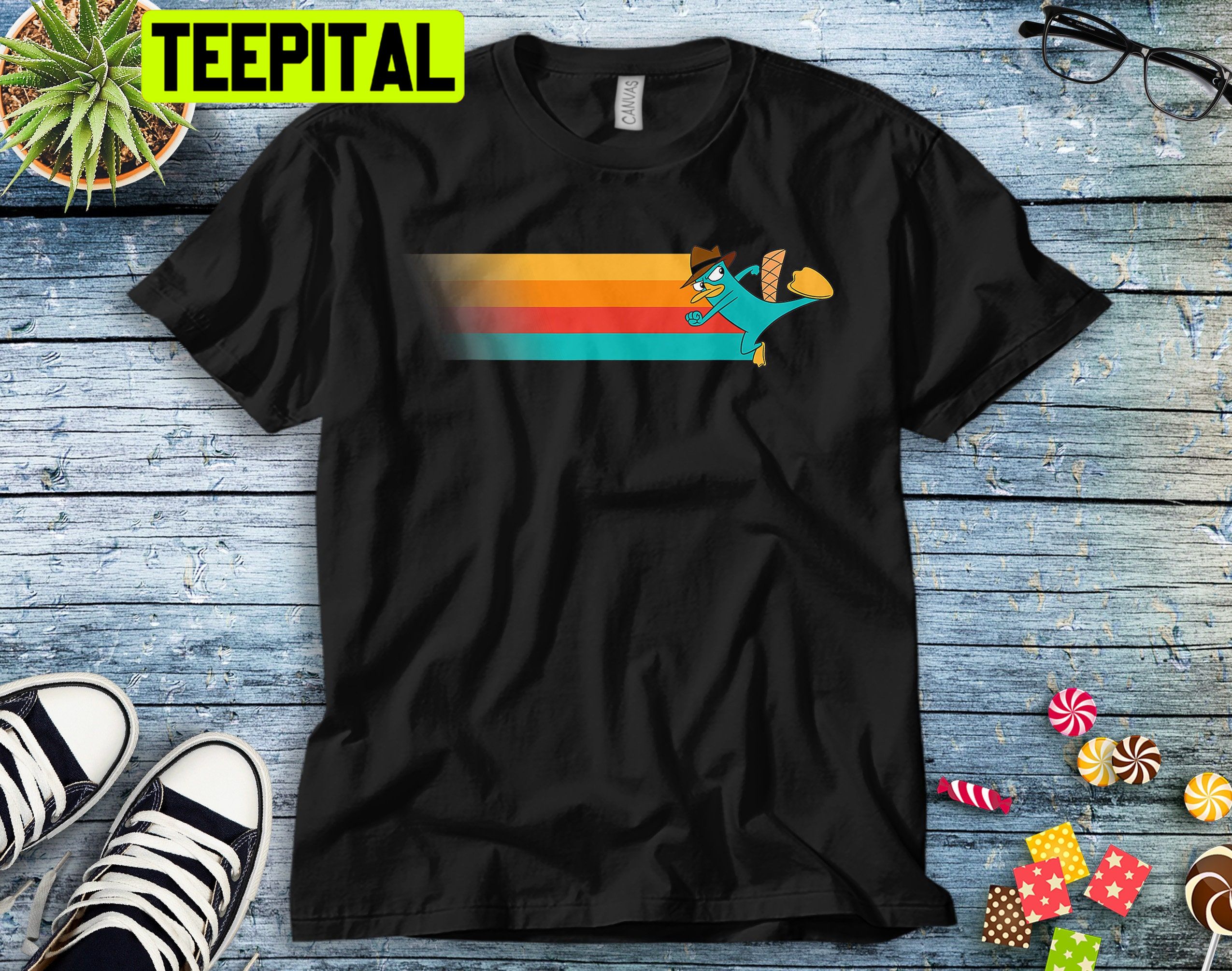 Disney Phineas And Ferb Perry The Platypus Trending Unisex Shirt Disney Phineas And Ferb Perry The Platypus Trending Unisex Shirt